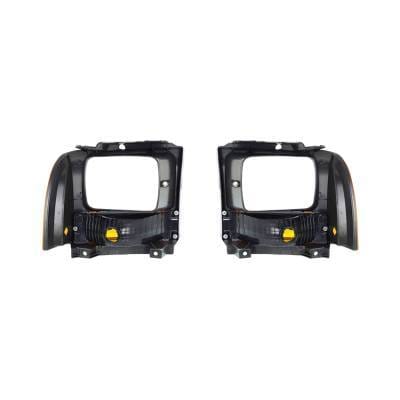 New Turn Signal Light Pair Compatible With Ford F-450 Super Duty 2006-2007 6C3z13200aaa 6C3z13201aaa thumbnail 6