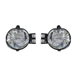 New Fog Light Pair Compatible With Dodge Ram 2500 2002-2008 55077474Ae 55077475Ae Ch2593121