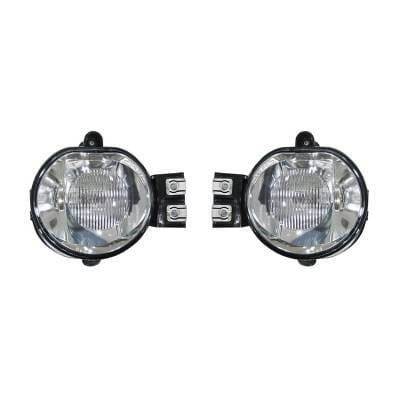 New Fog Light Pair Compatible With Dodge Ram 2500 2002-2008 55077474Ae 55077475Ae Ch2593121 thumbnail 2