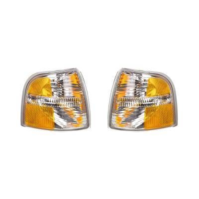New Pair Of Turn Signal Light Compatible With Ford Explorer 2002-04 1L2z13200aa Fo2521167 thumbnail 2
