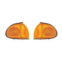 New Pair Of Side Marker Lights Compatible With Ford Windstar 97-98 Fo2550116 F78z15a201aa Fo2551116