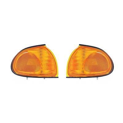 New Side Marker Light Pair Compatible With Ford Windstar 1997 1998 F78z-15A201-Ab F78z15a201aa thumbnail 2