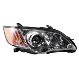 Composite Headlight Assembly Right Passenger Side Compatible With 2008-2009 Subaru Outback Halogen