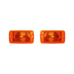 New Pair Of Turn Signal Lights Compatible With Jeep Wrangler 2004-2006 55157032Aa 55157033Aa