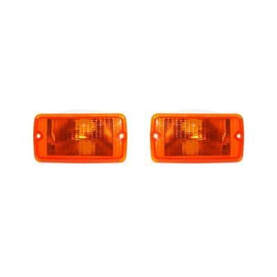 New Pair Of Turn Signal Lights Compatible With Jeep Wrangler 2004-2006 55157032Aa 55157033Aa