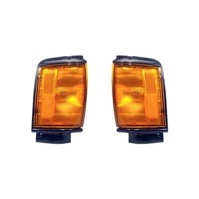 New Pair Of Side Marker Lights Compatible With Toyota 4Runner 1984-86 81610-89143 8162089143