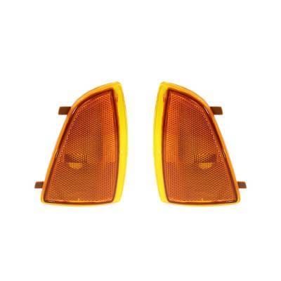 New Pair Of Side Marker Lights Fits Chevrolet Blazer 1995-1997 5976406 Gm2551140 5976405 Gm2550140