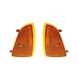 New Side Marker Light Pair Fits Chevrolet S10 1994-1996 1997 5976406 Gm2551140 5976405 Gm2550140