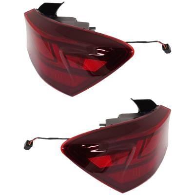 New Halogen Outer Pair Tail Lights Compatible With Kia Forte Fe Sedan 2.0L 2019 2020 2021 2022 By thumbnail 5