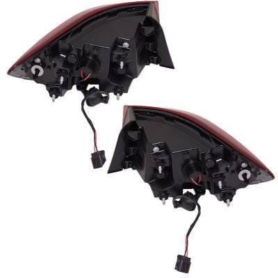 New Halogen Outer Pair Tail Lights Compatible With Kia Forte Fe Sedan 2.0L 2019 2020 2021 2022 By thumbnail 7