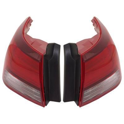 New Halogen Outer Pair Tail Lights Compatible With Kia Rio Lx 1.6 2018 2019 2020 2021 2022 2023 By thumbnail 3