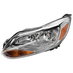 Headlight Compatible With 2012-2014 Ford Focus 2.0L 1.0L I4 Ti-Vct Ecoboost Left Driver Side Halogen