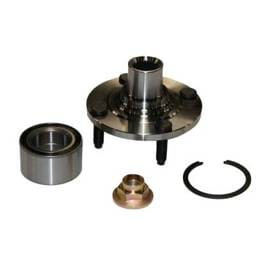 New Front Wheel Hub Repair Kit Compatible With Ford Escort L Lx Pony Ss Hatchback Wagon 2-Door