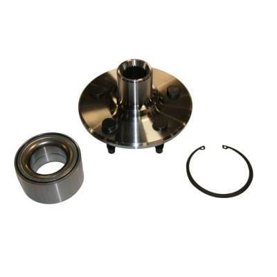 Front Wheel Hub Repair Kit Compatible With  Fwd 5-Lug Abs Pre-Assembled Br930566 Br930566k