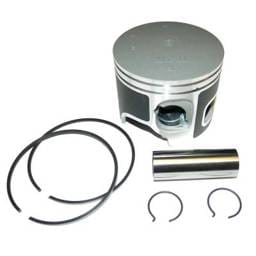 Port Piston Kit With Rings Compatible With 2000-2015 Yamaha Z Lz Vz Hpdi 150 175 200Hp V6 2.6L