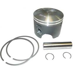 Starboard Side Standard Bore Piston Kit With Rings Compatible With 1993-1998 Johnson Evinrude V8