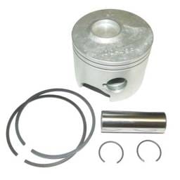 Port Side .040 Over Piston Kit With Rings Compatible With 2000-2012 Mercury Mariner Optimax V6 3.0L