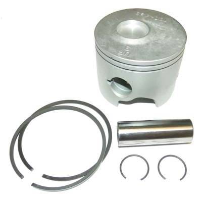 Starboard Side .040 Over Piston Kit With Rings Compatible With 2000-2012 Mercury Mariner Optimax V6
