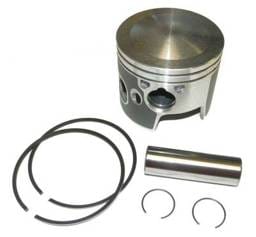 Starboard Piston Kit .010 Over Compatible With 1988-2001 Johnson Evinrude V4 V6 Loop Charge 90Hp