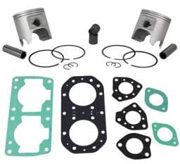 New Jet Ski Rebuild Kit Compatible With Standard Bore 76Mm Kawasaki 1989-96 Ts 1986-95 X2 650Cc