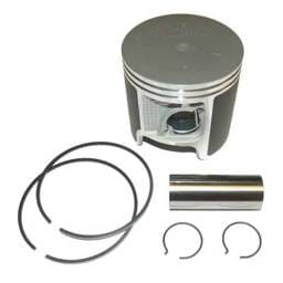 Port Side .020 Over Piston Kit With Rings Compatible With 1984-2006 Yamaha V6 2-Stroke 150Hp-200Hp