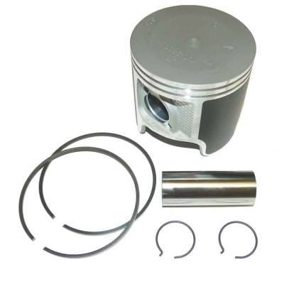 Starboard Side .020 Over Piston Kit With Rings Compatible With 1984-2006 Yamaha V6 2-Stroke