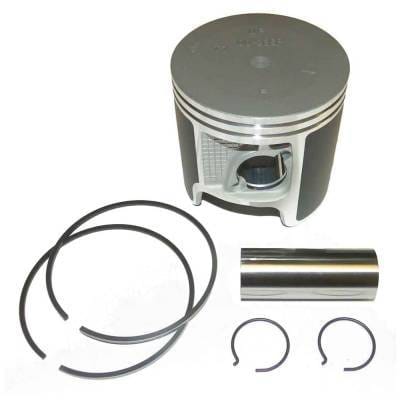 Port Side .010 Over Piston Kit With Rings Compatible With 1984-2006 Yamaha V6 2-Stroke 150Hp-200Hp