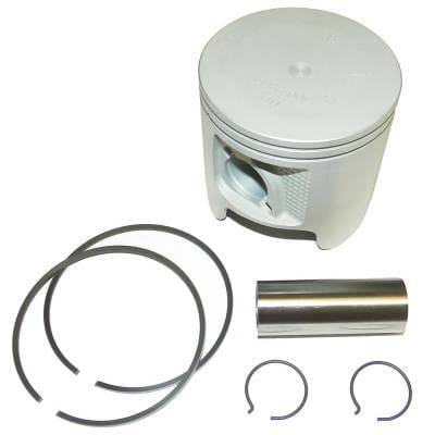 Starboard Side .010 Over Piston Kit With Rings Compatible With 1984-2006 Yamaha V6 2-Stroke