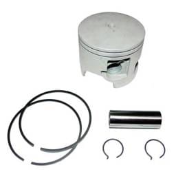 Port Side .040 Over Piston Kit With Rings Compatible With 1984-2006 Yamaha V6 2-Stroke 150Hp-200Hp