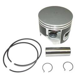 Port Side Standard Bore Piston Kit With Rings Compatible With 1984-2006 Yamaha V6 2-Stroke