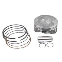 Piston Kit .25Mm Over 99.25Mm Bore Compatible With 2012-2025 Polaris Ranger 570 Crew Sportsman 450