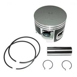 Port Side Standard Bore Piston Kit With Rings Compatible With 1984-2006 Yamaha V6 2-Stroke