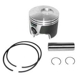 Starboard Side .030 Over Piston Kit With Rings Compatible With 1999-2006 Johnson Evinrude V8 Ficht