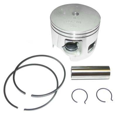 Port Side .040 Over Piston Kit With Rings Compatible With 1984-2006 Yamaha V6 2-Stroke 150Hp-200Hp