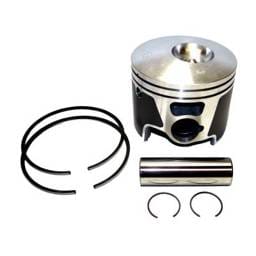 Port Side .040 Over Piston Kit With Rings Compatible With 2014-2020 Evinrude V6 E-Tec G2 3.4L Direct