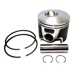 Starboard Side .040 Over Piston Kit With Rings Compatible With 2014-2020 Evinrude V6 E-Tec G2 3.4L