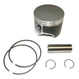 Starboard Side Standard Bore Piston Kit With Rings Compatible With 1984-2006 Yamaha V6 2-Stroke