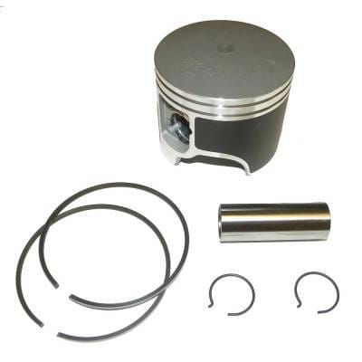 Starboard Side Standard Bore Piston Kit With Rings Compatible With 1984-2006 Yamaha V6 2-Stroke