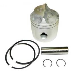 New 3.010In Piston Kit Compatible With Johnson / Evinrude 18 - 35 Hp Cross Flow 81-05 .010 Bored