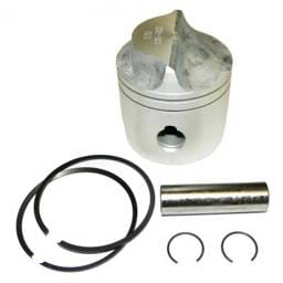 New 3.020In Piston Kit Compatible With Johnson / Evinrude 18 - 35 Hp Cross Flow 81-05 .020 Bored