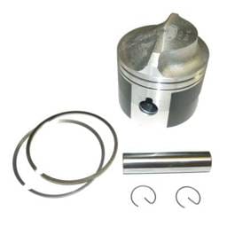 New 3.52In Piston Kit Compatible With Johnson / Evinrude V4 - V6 Cross Flow 74-97 .020 Bored Over By