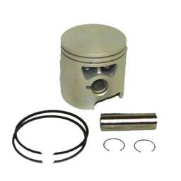 Outboard Piston Kit .020 Oversize Compatible With 1997-2007 Mercury 40Hp 50Hp 60Hp 3-Cylinder