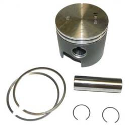 New 3.51In Piston Kit Compatible With Johnson / Evinrude 120 - 300 Hp Looper 85-87 Port .010 Bored
