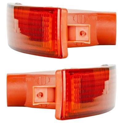 New Pair Of Front Turn Signal Lights Compatible With Nissan Maxima Gxe Sedan 4-Door 1995-1999 By thumbnail 5