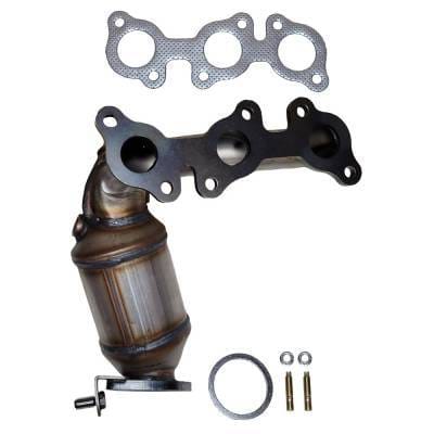 Front Left Direct-Fit Cat Converter Compatible With 1996 Toyota Lexus Van C300 3.0L V6 Dohc 24V
