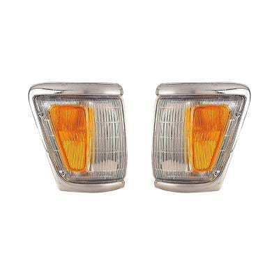 New Pair Of Side Marker Light Compatible With Toyota Pickup 4Wd 92-95 To2520129 81610-35120 thumbnail 2