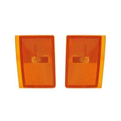 New Lower Side Marker Lights Pair Compatible With Gmc K1500 Suburban 5975195 Gm2551105