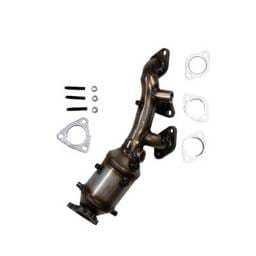 Left Catalytic Converter With Exhaust Manifold Compatible With 2002 2003 2004 Frontier Xterra 3.3L