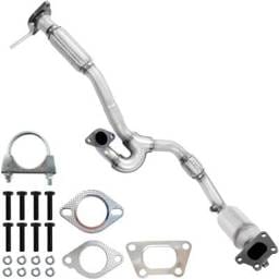 Front Direct-Fit Cat Converter Compatible With 2010 Cadillac Srx 2.0L 4-Cyl Dohc I-Vtec Replaces