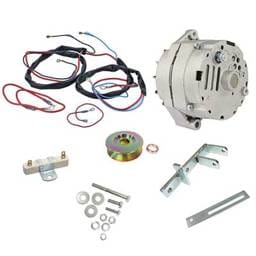 New Clockwise 63 Amp 12 Volt Alternator Conversion Kit Compatible With International Harvester